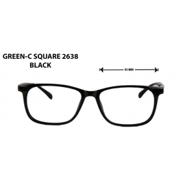 GREEN C- SQUARE  2368 BLACK